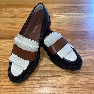 Marc Fisher Tricolor Fringe Loafers